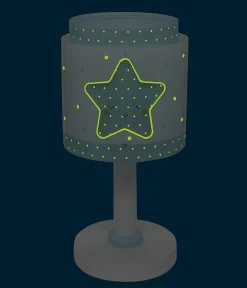 Lampe de chevet pour enfant Baby Dreams Etoile bleu