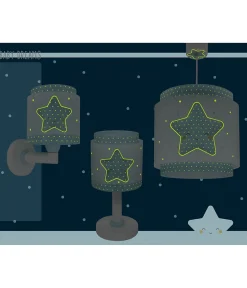 Lampe de chevet pour enfant Baby Dreams Etoile bleu