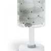 Lampe de chevet pour enfants Clouds Nuages gris