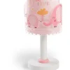 Lampe de chevet pour enfants Little Elephant Éléphante rose