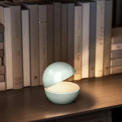 Lampe de chevet sans fil GOOD NIGHT Vert Aluminium D12CM