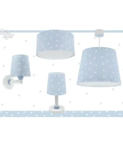 Lampe de chevet Star Light Lumière Étoilée bleu