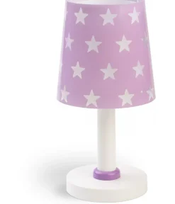 Lampe de chevet Stars Étoiles mauve