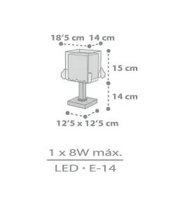 Lampe de chevet Veilleuse LED pour enfants The Night Train Former