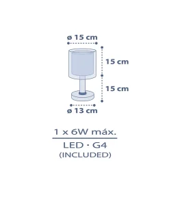 Lampe de chevet Veilleuse LED pour enfants Moon Dreams Lune