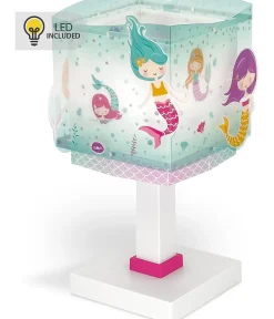 Lampe de chevet Veilleuse LED pour enfant Mermaids Sirènes