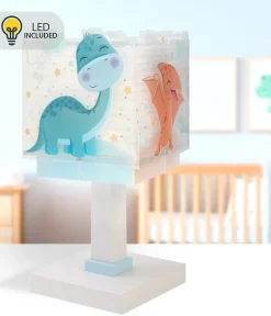 Lampe de chevet Veilleuse LED pour enfants Baby Dinos Dinosaures