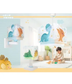 Lampe de chevet Veilleuse LED pour enfants Baby Dinos Dinosaures
