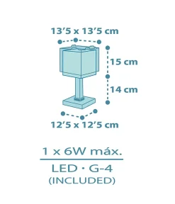 Lampe de chevet Veilleuse LED pour enfants Baby Dinos Dinosaures