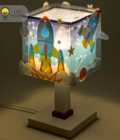Lampe de chevet Veilleuse LED pour enfant Rocket Fusée
