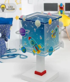 Lampe de chevet Veilleuse LED pour enfant Rocket Fusée