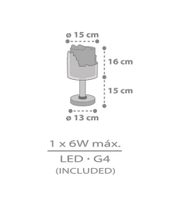 Lampe de chevet Veilleuse LED pour enfants Snoopy