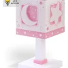 Lampe de chevet Veilleuse LED pour enfants Moonlight lune et étoiles rose