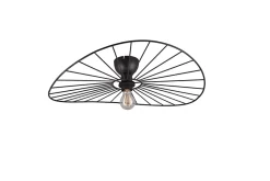Lampe de plafond design en métal Chapeau