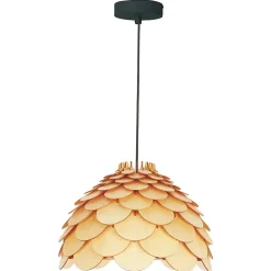 Lampe de plafond suspendue en bois Light Prestige Burgo 1 x E27 1 pc.