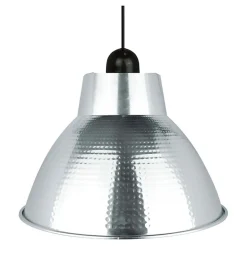 Lampe de plafond suspension déco métal aluminium E27 compatible LED