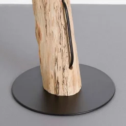 Lampe de table à encre naturelle 8x8x38cm Noir 7hSevenOn Deco