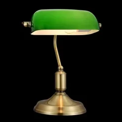 Lampe de table - Kiwi - Banker - Laiton - 1 lumière - E27 - 40W