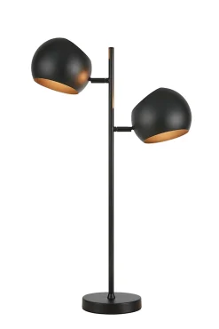 Lampe de table 2 x 40W max, E14, noir - Markslöjd - Edgar