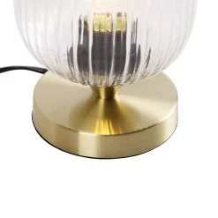 Lampe de table Art déco en laiton - Banci