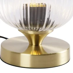 Lampe de table Art déco en laiton - Banci