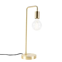Lampe de table Art Déco en laiton - Facil