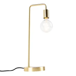 Lampe de table Art Déco en laiton - Facil