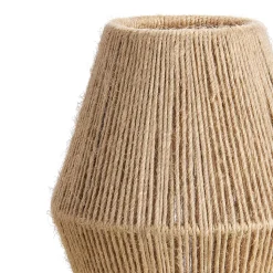 Lampe de table Arundel E27 25 x 16 x 16 cm effet bois naturel lux.pro