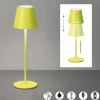 Lampe de table autonome rechargeable vert anis - Fischer & Honsel - Viletto