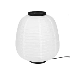 Lampe de table Bantry E27 15W ⌀30xH.34,5cm blanc GoodHome