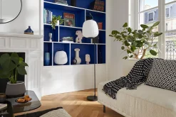 Lampe de table Bantry E27 15W ⌀30xH.34,5cm blanc GoodHome