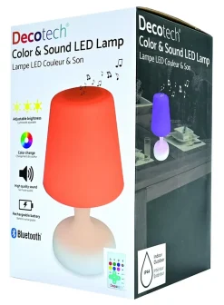 Lampe de table Bluetooth multicouleurs Waterproof