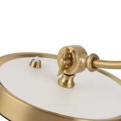 Lampe de Table BOFA Inspirée par Fritz Hansen Kaiser Idell 6631, Finition en Blanc Mat et Laiton, E27