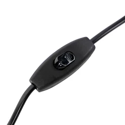 Lampe de table bronze avec abat-jour en velours taupe et doré 50 cm - Bruut