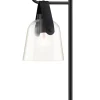 Lampe de table Calume E27 15W L.16xL.22,5xH.50cm noir GoodHome