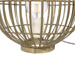 Lampe de table Dacite E27 28w ⌀28xh.38cm coloris naturel GoodHome