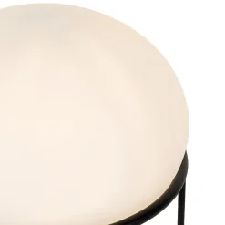 Lampe de table design d'extérieur noire - Jannie