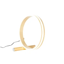 Lampe de table design en laiton avec LED à 3 niveaux de luminosité - Navara