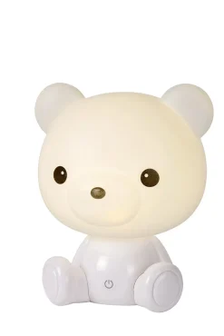 Lampe de table DODO BEAR en abs avec LED intégré - Blanc - Lucide