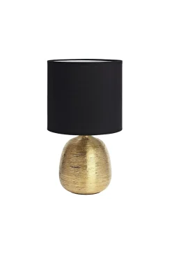 Lampe de table E27, max. 60W, IP20, or et noir - Markslöjd - Oscar