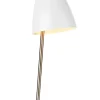 Lampe de table E14, max. 40W, IP20, blanc et acier - Markslöjd - Spin