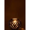 Lampe de table en bois noir 30x30x24.5 cm