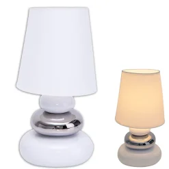 Lampe de table en céramique 'STONEY'