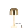 Lampe de table en métal doré 20.5x20.5x49 cm