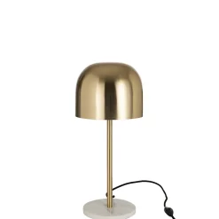 Lampe de table en métal doré 20.5x20.5x49 cm
