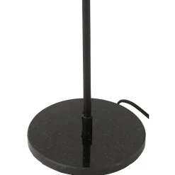 Lampe de table en métal noir 30x30x56 cm