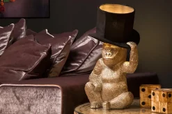 Lampe de table EXTRAVAGANZA GUST en synthétique avec 1xE14 - Noir - Lucide