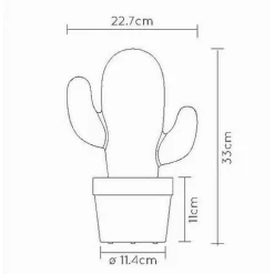 Lampe de table extérieure - Lucide - Cactus
