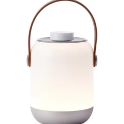 Lampe de table extérieure GEMMA blanc plastique - LED 1,9W 200 lumen 3000 kelvin IP44