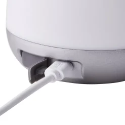 Lampe de table extérieure GEMMA blanc plastique - LED 1,9W 200 lumen 3000 kelvin IP44